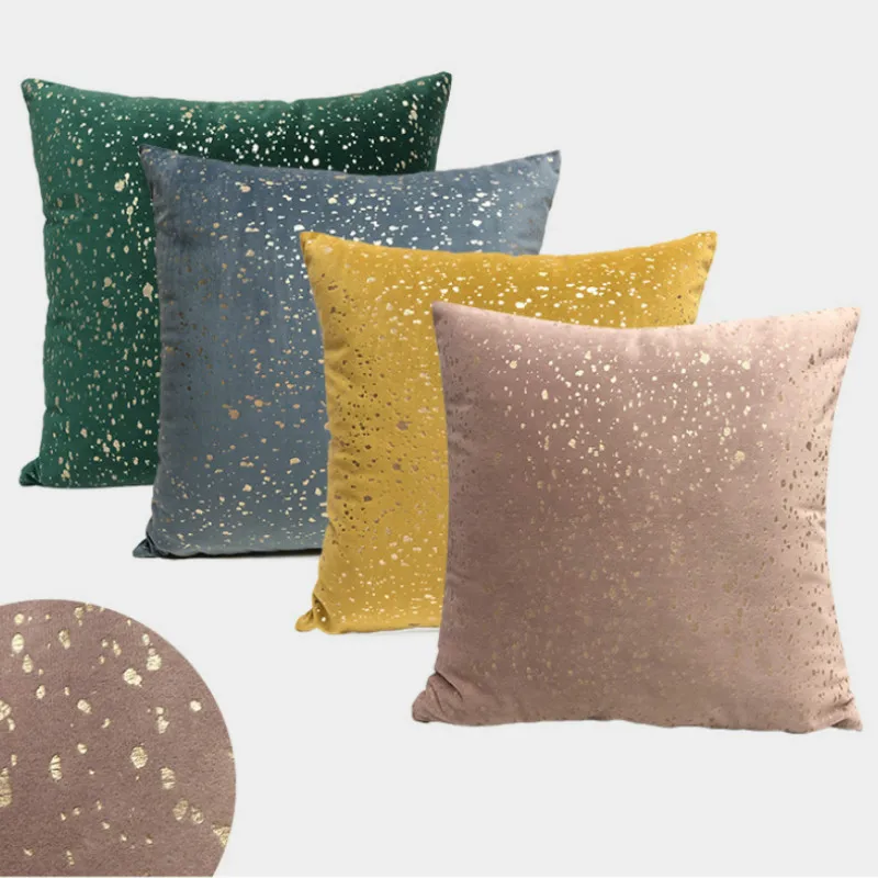 Современный роскошный бархатный декоративный чехол для диванной подушки с