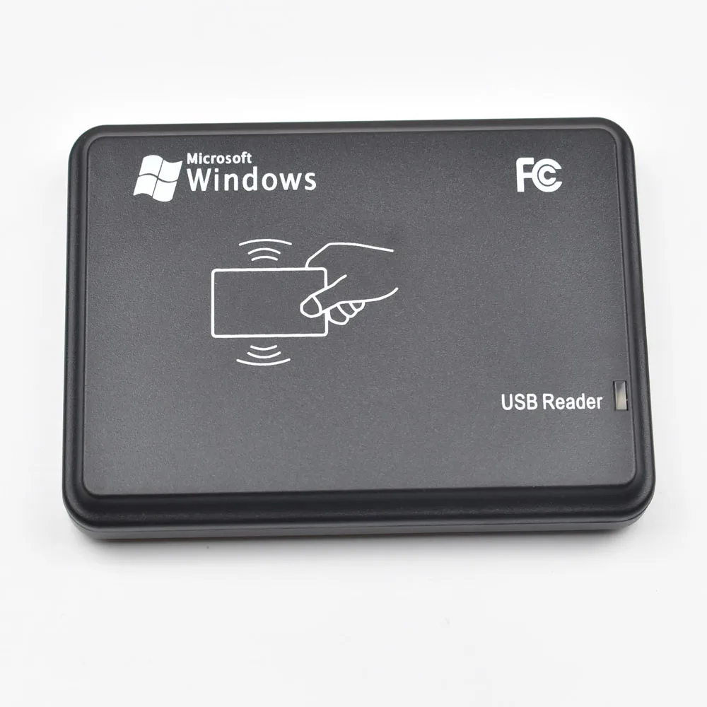 USB-датчик приближения EM4100 EM4200 EM4305 T5577 125 кГц черный умный считыватель