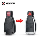 KEYYOU для Mercedes Benz C B E Class W203 W211 W204 YU BN CLS модифицированный умный чехол для ключей Fob 3 + 1 4 кнопки замены