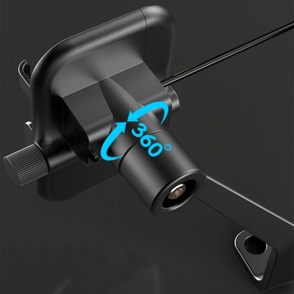 

for Motorbike Mirror GPS Stand Bracket Cell Phone Mount Support Motorcycle Mobile Phone Holder With USB Charger