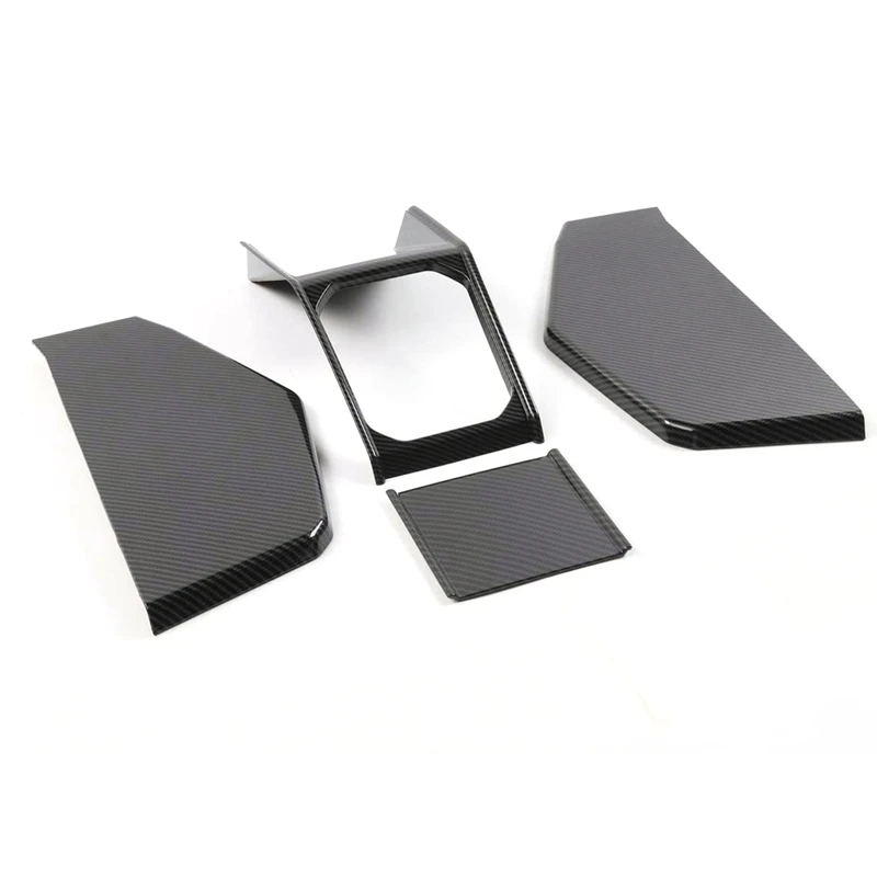 

for Suzuki Jimny 2019 2020 Car Carbon Fiber Central Control Gear Shift Box Panel Side Decorative Cover Trim Accessories