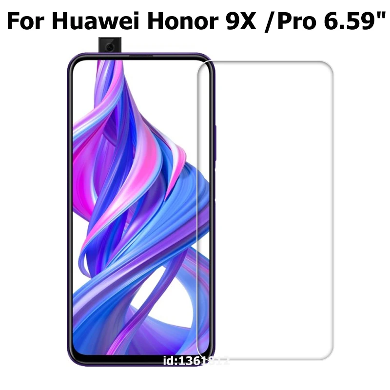 Закаленное стекло 9H для Huawei Honor 9X Pro Высококачественная защитная пленка