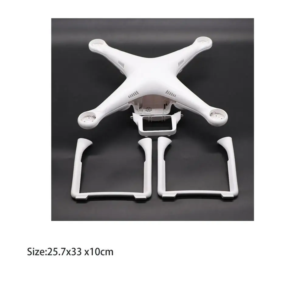 Корпус Корпуса корпуса дрона чехол с шасси для DJI Phantom 3 профессиональный расширенный Стандартный Квадрокоптер запасные части