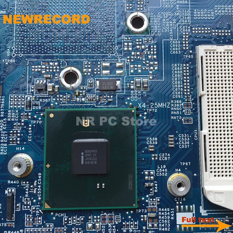 

NEWRECORD 48.4GH01.011 Mainboard for gateway NV59 Laptop motherboard HM55 DDR3 free CPU full test