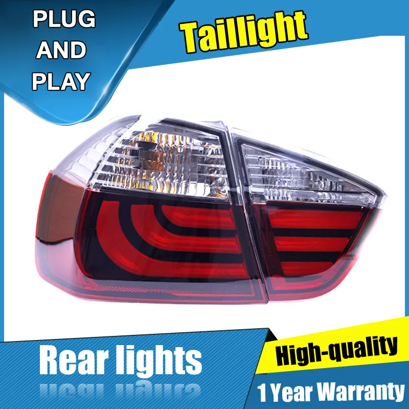 

4PCS Car Styling for BMW 3 series e90 Taillights 05-08 for e90 318i 320 325 LED Tail Lamp+Turn Signal+Brake+Reverse LED light
