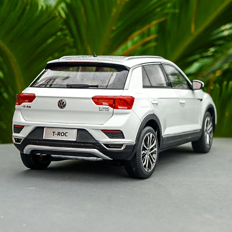 1:18 VW 2018 T-ROC SUV литые под давлением модели автомобилей игрушки металлические
