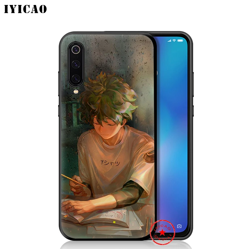 Мягкий чехол IYICAO My Hero Academy для Xiaomi Mi A3 A2 A1 10 9T CC9E CC9 9 8 6 Se Lite F1 5X 6X MiA1 MiA2 MiA3 - купить по