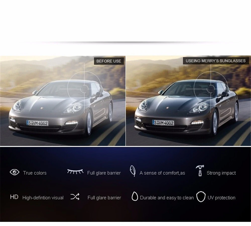 Горячая Распродажа женские HD поляризованные солнцезащитные очки мужские