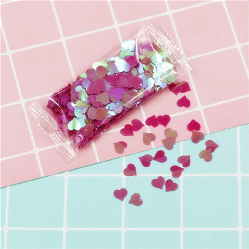 8 Глина для моделирования DIY поставки слизи Шарм Love Shell письмо блестки ручной работы Сказочный сон кристалл клей наполнитель слизи материал - Цвет: 8
