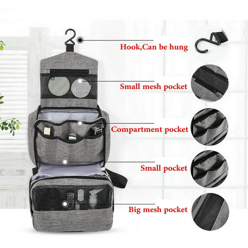 

New Waterproof Toiletry bag , portable makeup bag , large capacity, simple multi-functional storage bag , travel storage