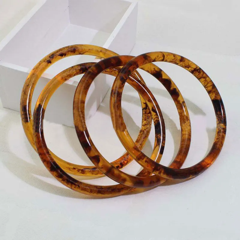 

New Resin Ring Design Handbag Handle for Bag Replacement Purse Making Handle DIY Fashion Vintage Handbag Tote Accessories