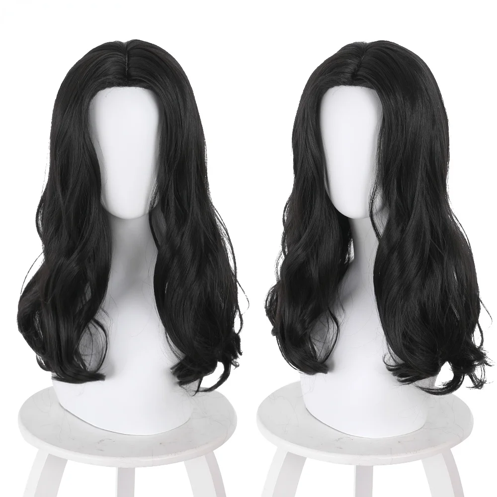 

Tokyo Revengers Cosplay Baji Keisuke Cosplay Wig 50cm Medium Length Black Wavy Party Women Wigs Heat Resistant Synthetic Hair
