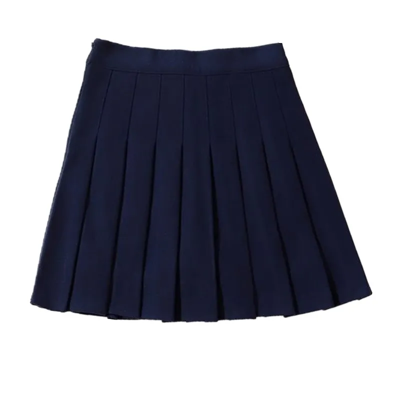 

2021 Autumn Winter High Waist Pleated Skirt Female Woolen Short skirt A-Line Skirt Skirts Women S728