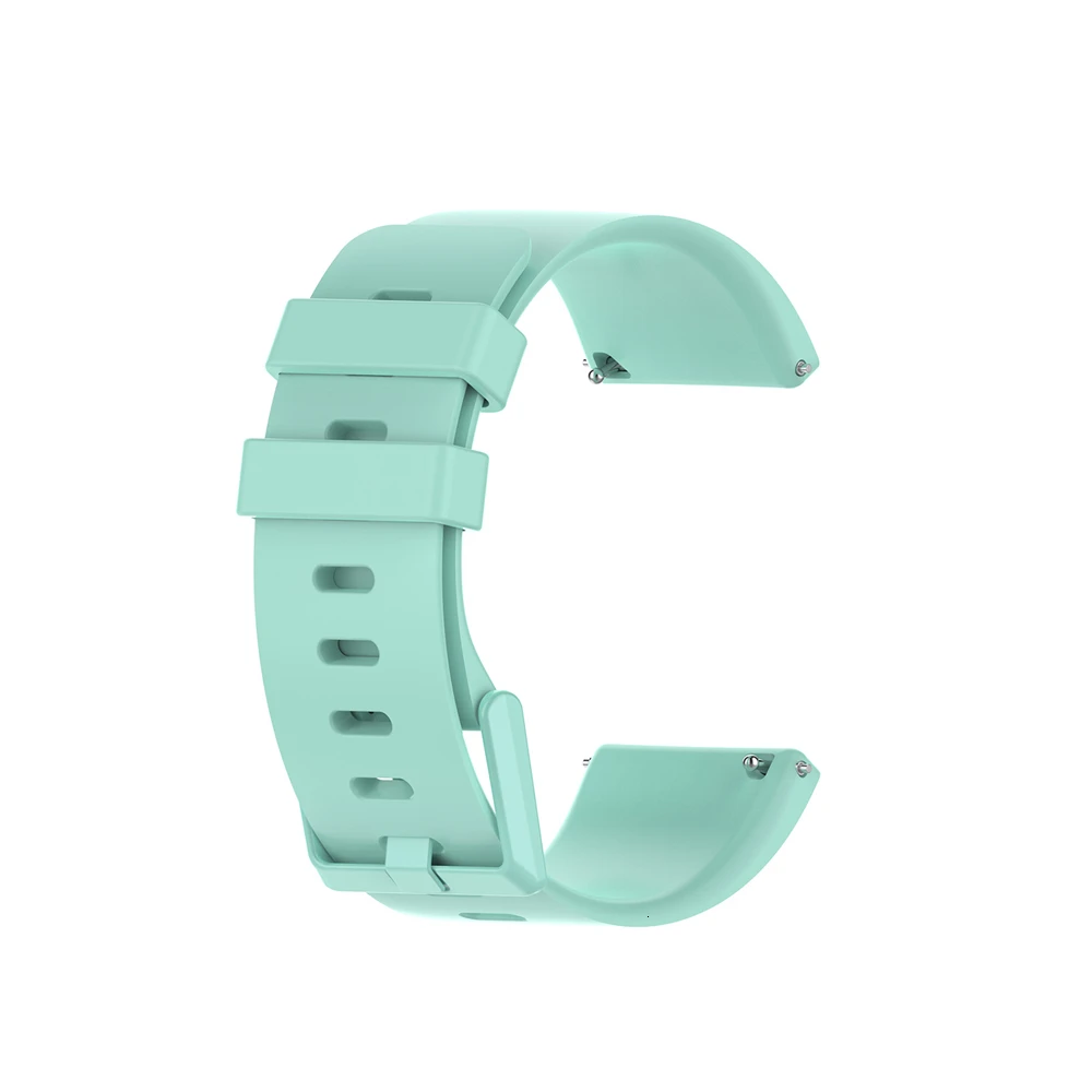 Water Duck Сменный ремешок для Fitbit Versa/Versa 2, мягкие силиконовые водонепроницаемые наручные аксессуары, ремешок для Fitbit Versa 2, ремешок - Цвет: Water Duck