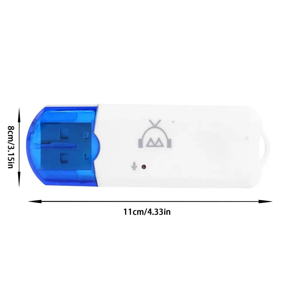 2021 мини беспроводной USB Bluetooth адаптер ключ 2 1 музыкальный аудио приемник