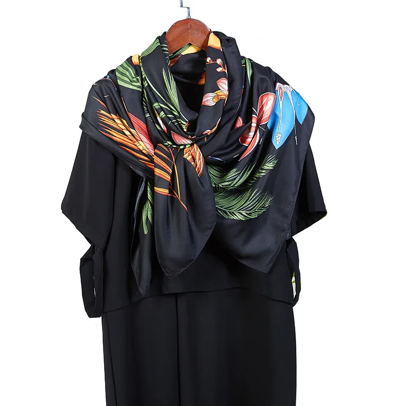 

130x130CM soft Luxury Shawl scarfs Scarves Beach Cover-ups Bandana Hijabs chal de Bufand cachecol echarpe Foulard playa bonita