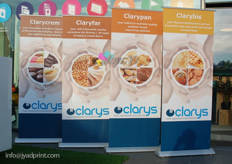 Высококачественный Широкий рулонный баннер с принтом (Размер: 80x200 см 100x200 120x200