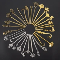 30 stlyes hairpins set goldsilverbronze plated metal bobby pins retro hairstyle tools for women diy hair ornaments accessories