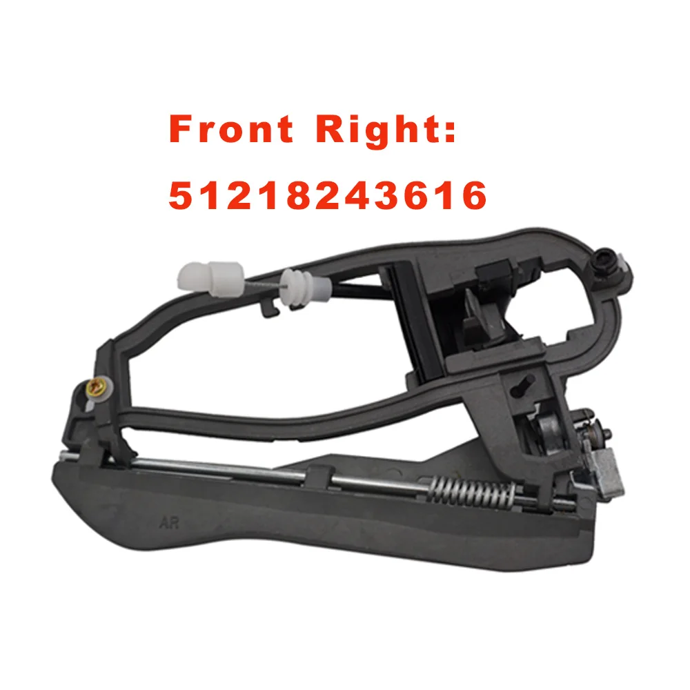 

Держатель для ручки двери автомобиля, кронштейн для ручки, подходит для BMW X5 внедорожника E53 51218243615 51218243616 51228243635 51228243636