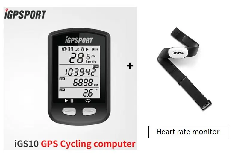 I gps порт IGS10 водонепроницаемый компьютер Спидометр беспроводной велосипед gps - Цвет: set 2