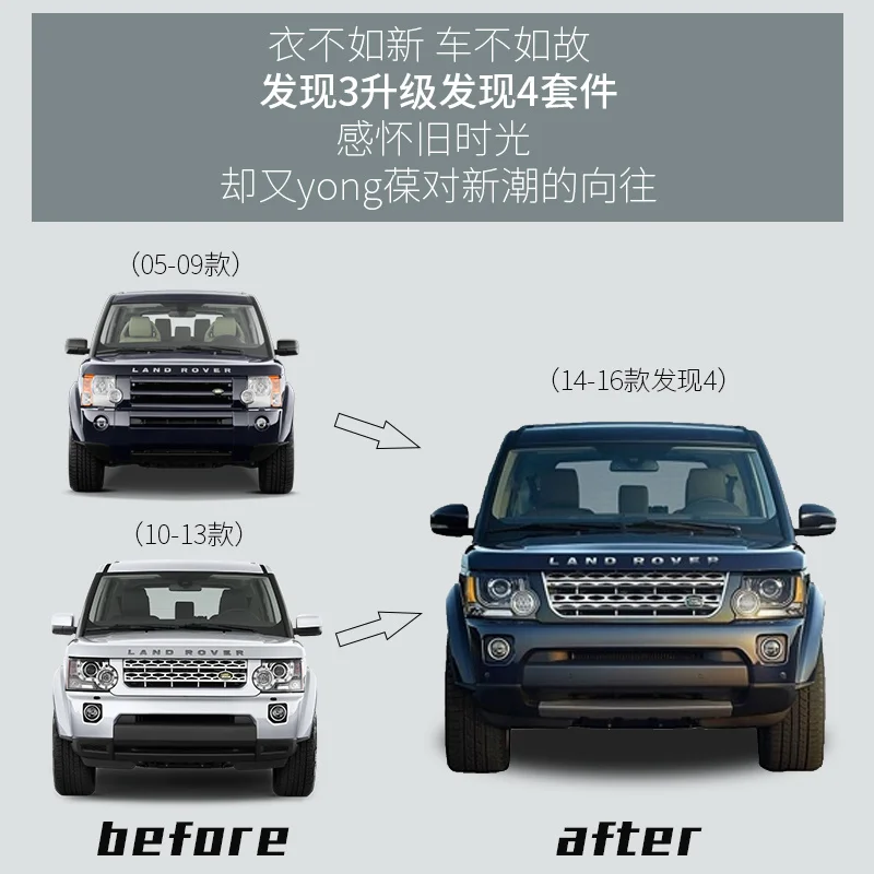 Подходит для Rover Land Discovery 3 4 старой модели Новая китайская сетчатая боковая