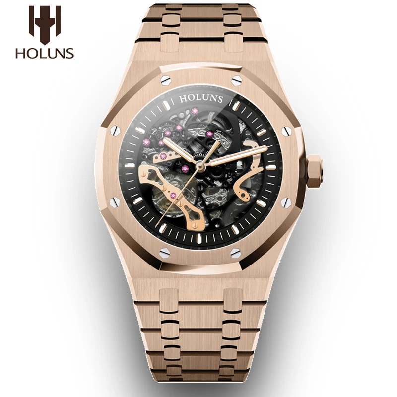 

Сапфировое стекло Мужские часы Топ Бренд роскошные часы водонепроницаемые автоматические механические часы мужские модные спортивные 316L ...