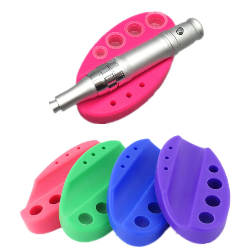 Чернильная чаша татуировки 1 шт. Силиконовый Лоток Для мануального татуажа