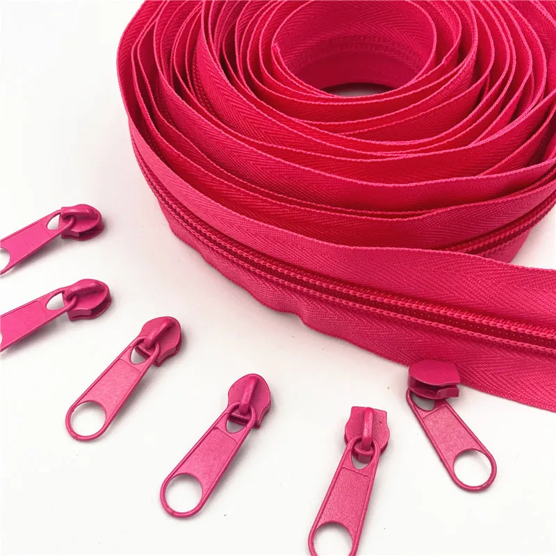 5 метров 10 молний Съемник # нейлоновая катушка молния для DIY аксессуары пошива