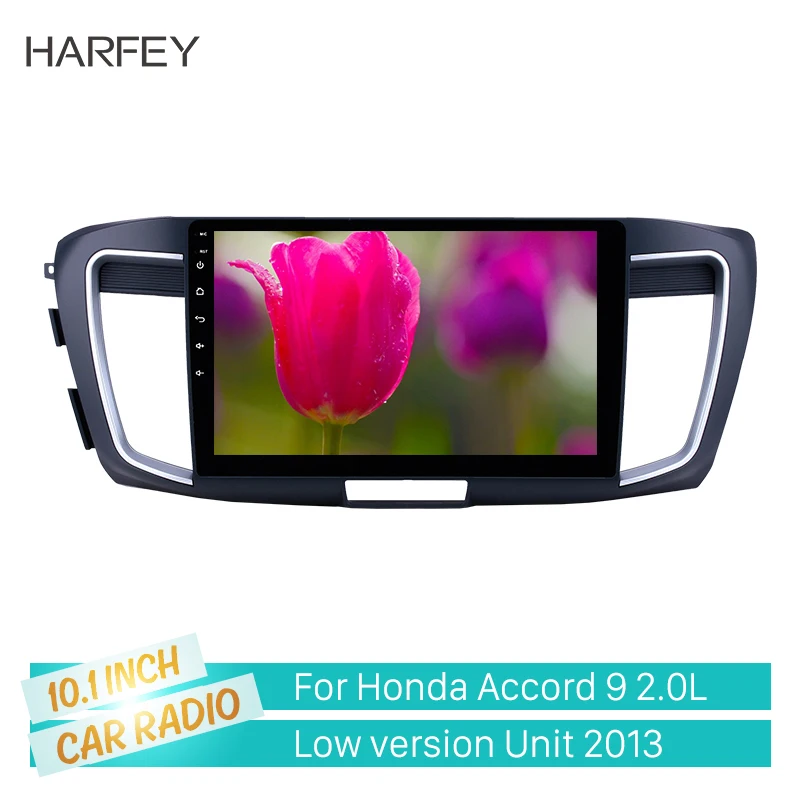 Harfey 10 1-дюймовый телефон стерео Android 1 для 8 Honda Accord 9 2.0L низкая версия автомобильное