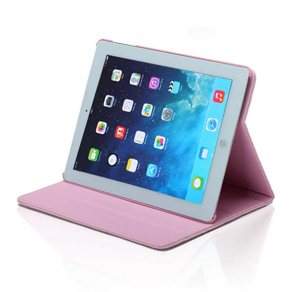 Essidi Модный чехол для IPad 2, 3, 4 5 6 Smart Auto Wake Sleep PU кожаный чехол для планшета для IPad 2, 3, 4 5 6 для женщин девочек