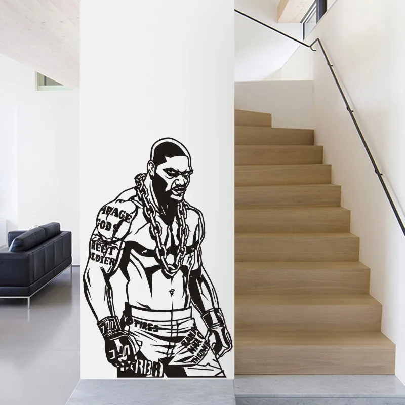 MMA клубный стикер боксер кикбоксинг Автомобильная наклейка Бесплатная армейские