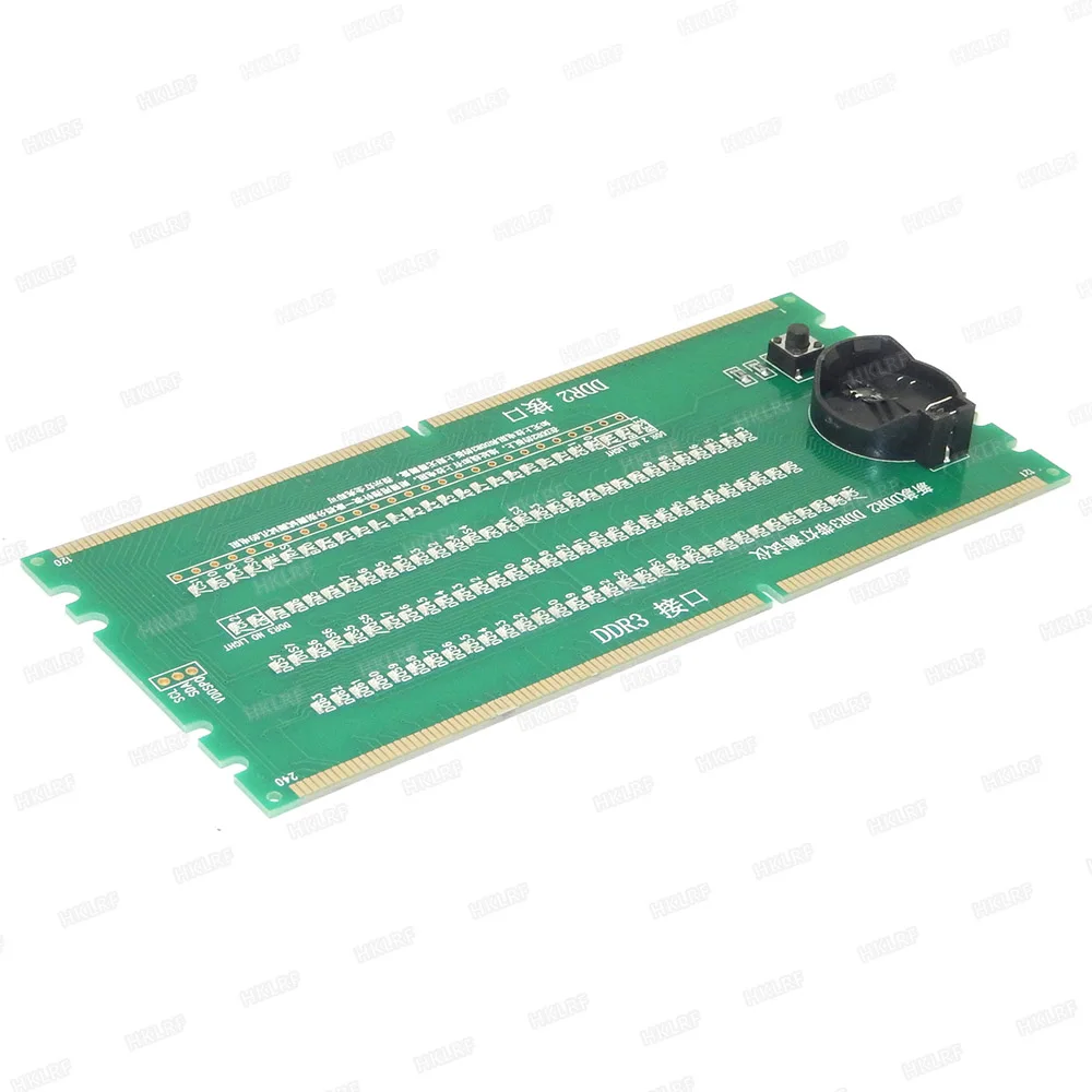 Новое поколение настольных ПК материнская плата DDR2 DDR3 ram слот для памяти/светодиодный диагностический анализатор карта-тестер