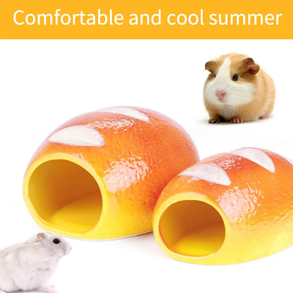 Симпатичная керамическая клетка для хомяка маленький домашний питомец