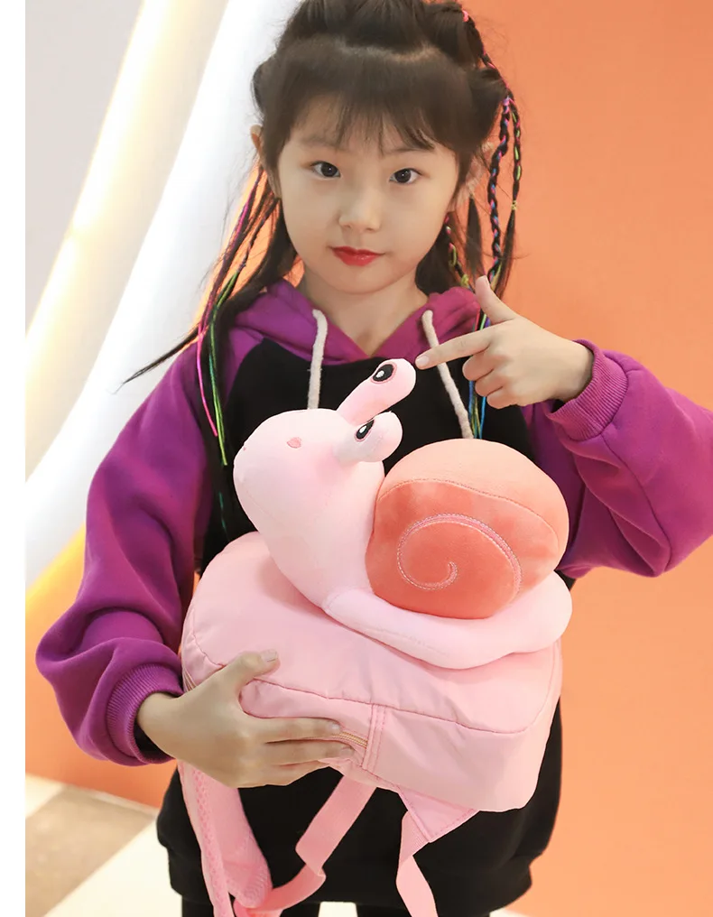 Cartoon Snail Children's bag girl Waterproof kids backpack Cute Kindergarten backpacks for children Brand School backpack kids