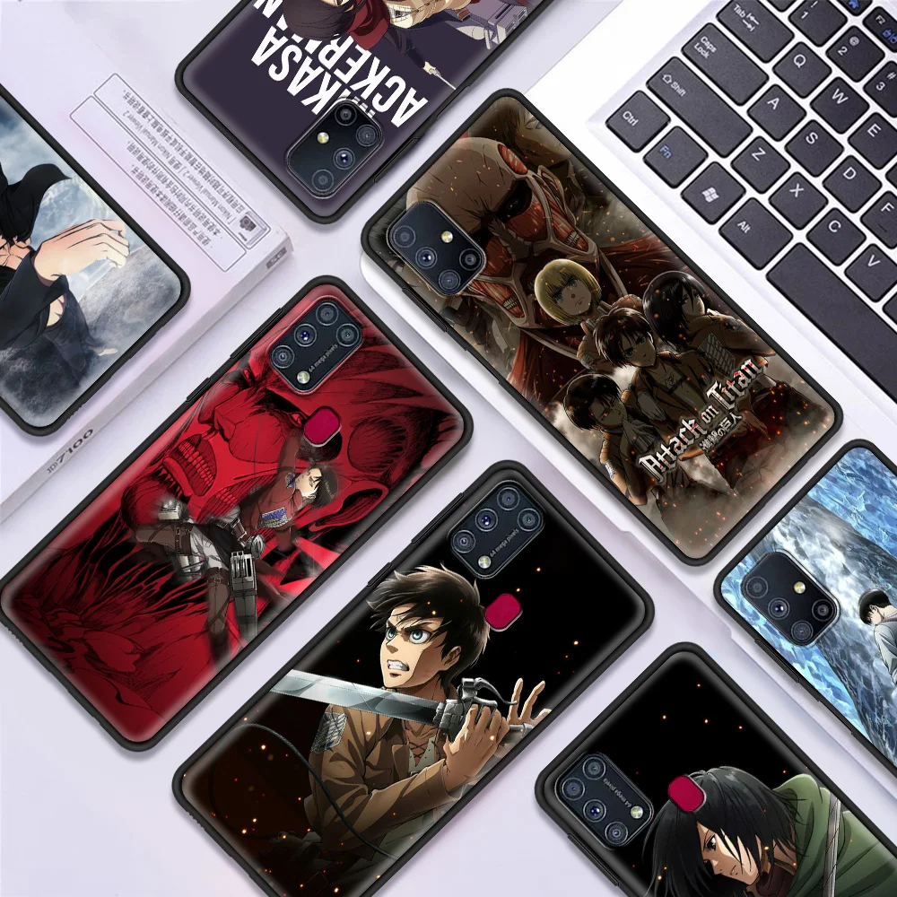 

Titans Attack Luxury Soft Cover for Samsung Galaxy M11 M21 M30S M31 M31S M51 A7 A9 2018 Smartphone Accessories Case
