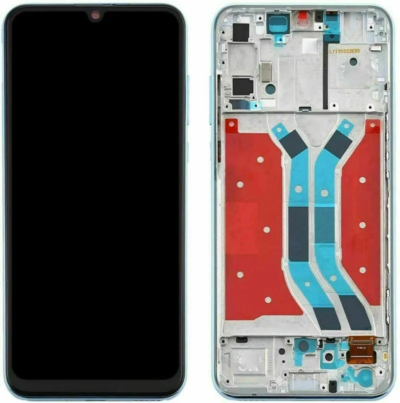 Pantalla lcd para Huawei y8p 2020 p smart s, AQM-LX1, enjoy 10, digitalizador de pantalla t&aacute;ctil con Marco, env&iacute;o gratis-1