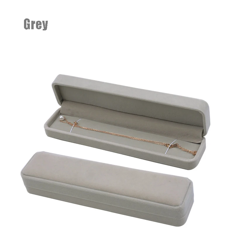 Длинная цепочка Вельвет ожерелье Подарочная коробка ювелирные изделия подвеска