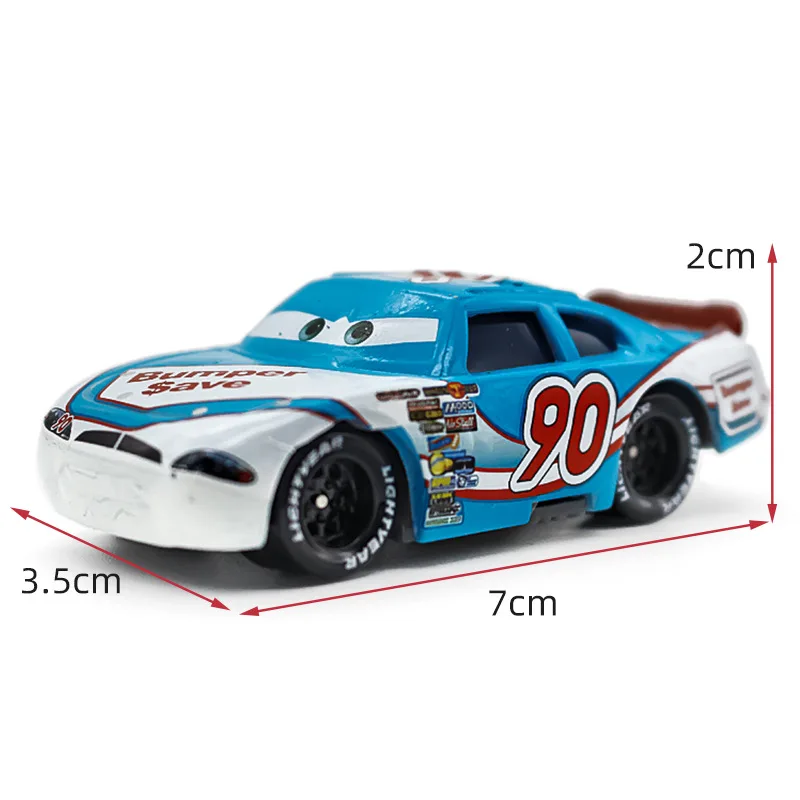 Disney Pixar машина 35 Молния Маккуин гоночная семья 39 Джексон шторм Рамирес 1:55 литой