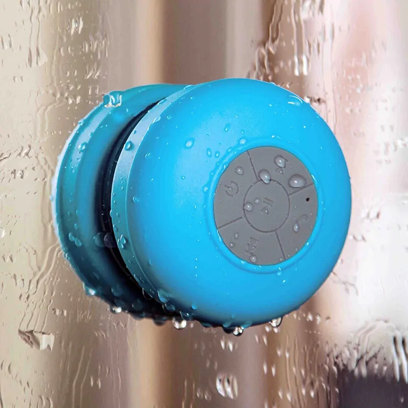 

Mini Bluetooth Speaker Portable Waterproof Wireless Handsfree Speakers, For Showers, Bathroom, Pool, Car, Beach & Outdo