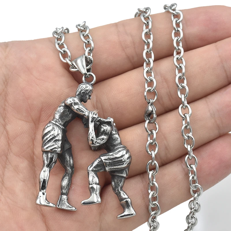 Мужской кулон из нержавеющей стали 316L в готическом стиле панк хип-хоп | Украшения