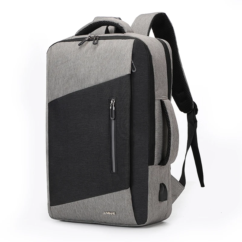 

Рюкзак мужской деловой с USB-зарядкой, водонепроницаемый, 2021 дюйма