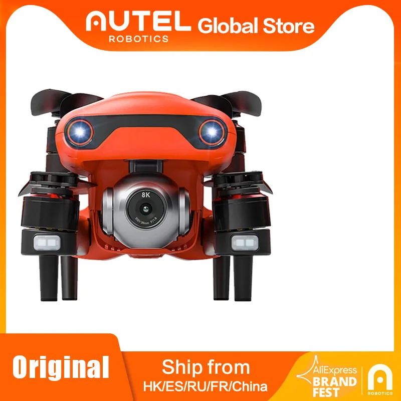 

Autel Robotics EVO 2 II Pro 8K/6K Original RC Drone 4K Ultra HD Camera 60fps 9KM 35 Min Flight Professional Aerial Photography