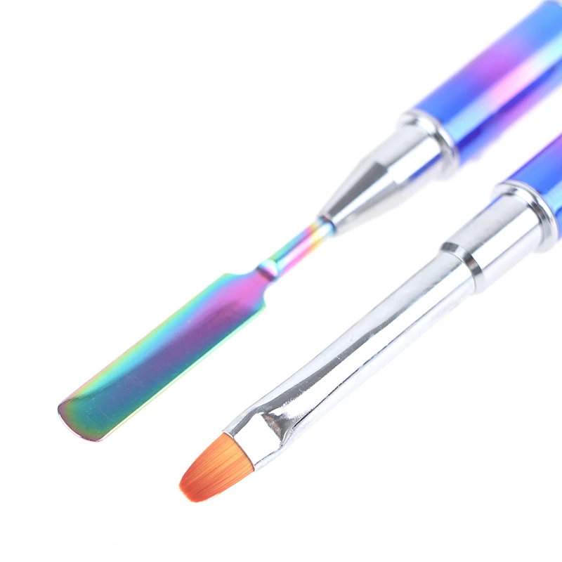 

Nail Art Tool Dual Ended Gum Gel Builder Gel Spatula Drawing UV Gel Brush