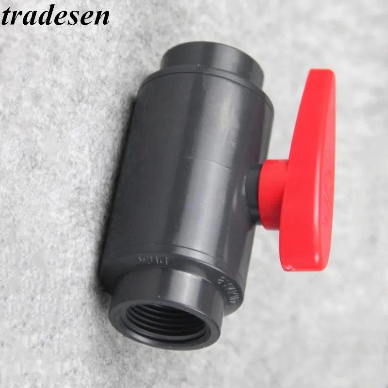 1 шт. обе стороны 1/2 '' 5&quot Женский стандартный прямой клапан из ПВХ для труб