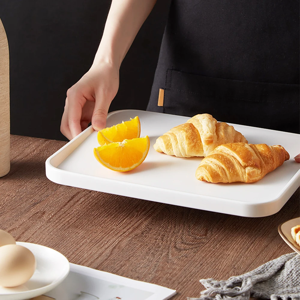 U образная разделочная доска овощи фрукты мясо хлеб Разделочные Блоки поднос для