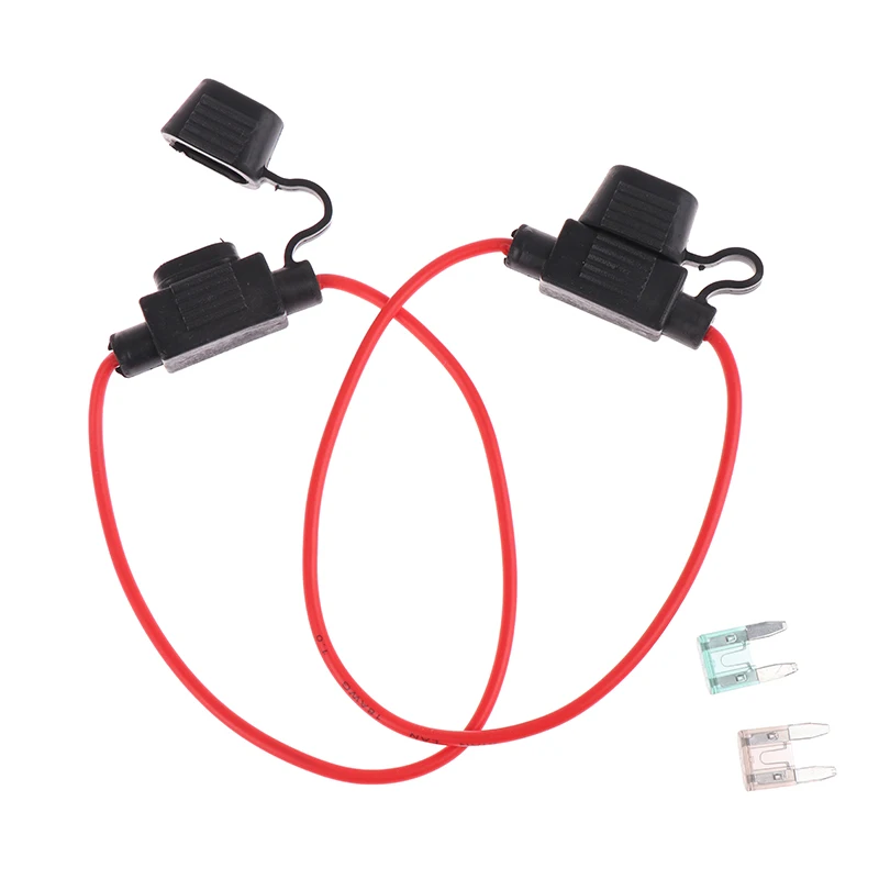 

Waterproof Power Socket Small Blade Type Inline Car Fuse Socket With Fuse