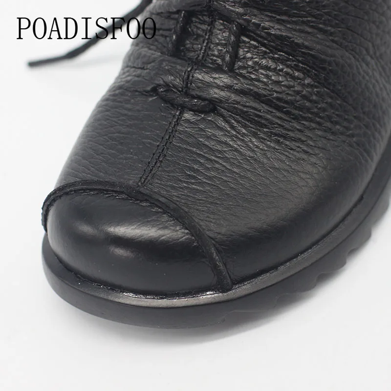 CEVABULE/Женская обувь из натуральной кожи Ботильоны Винтажная Повседневная