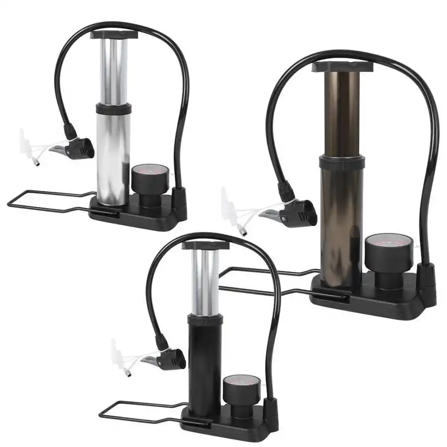 Велосипед Педальный насос мини переносной прочная Педаль тип надувной барометр