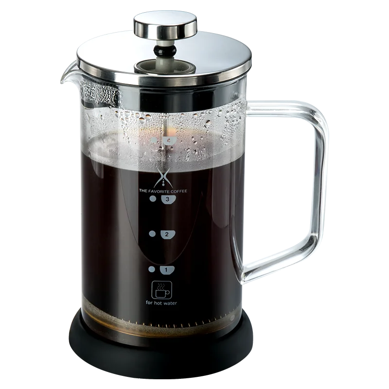 

Glass Heat Resistant Barosilikat Filter Coffee Pot Clear Drip Portable Coffee Maker French Press Cafeteira Coffeeware AH50CP