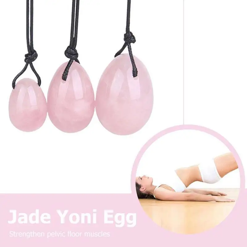 

1pc Natural Rose Quartz Egg-shaped Crystal Quartz Massage Lucky Pendant Gift Multi-purpose Healing Gemstone Ball Y5P9
